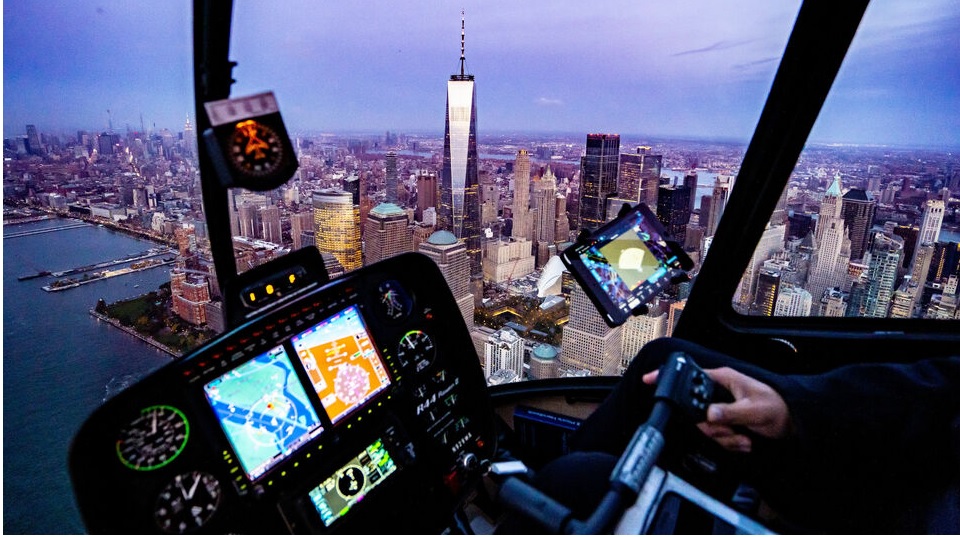 New York City Private Helicopter Tour for Couples 