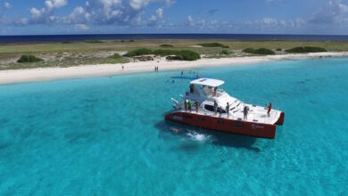 Curacao Boat Sailing Sunset Boat Tours