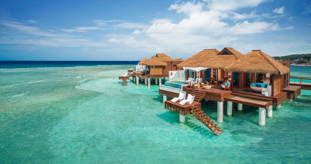 Sandals Royal Caribbean Resort Over Water Bungalows