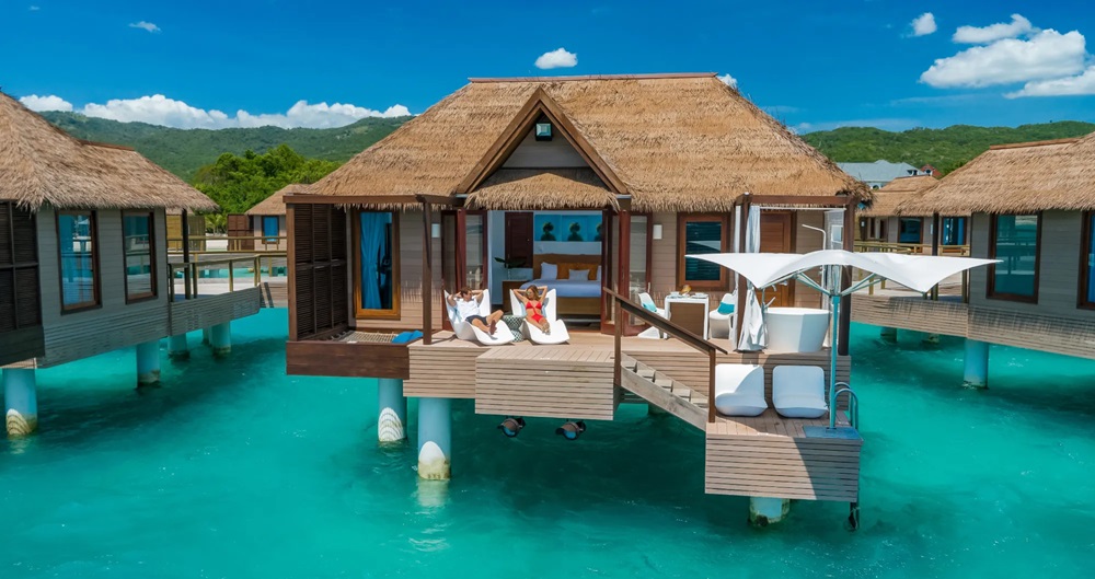 Sandals South Coast Resort Over Water Bungalows